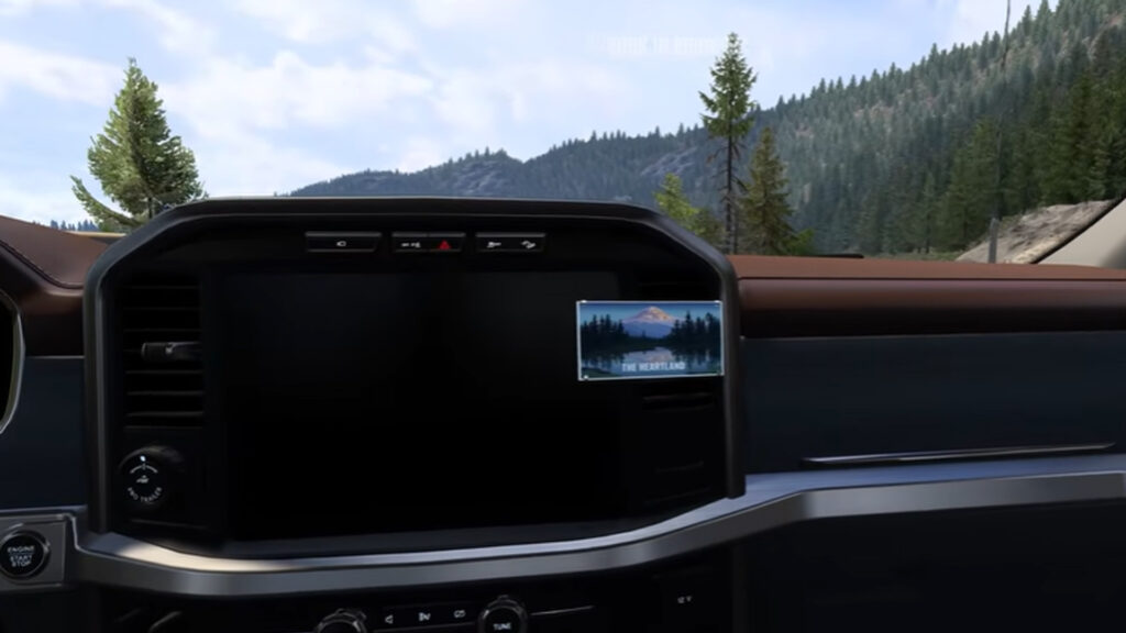 American Truck Simulator Road Trip DLC Postcard