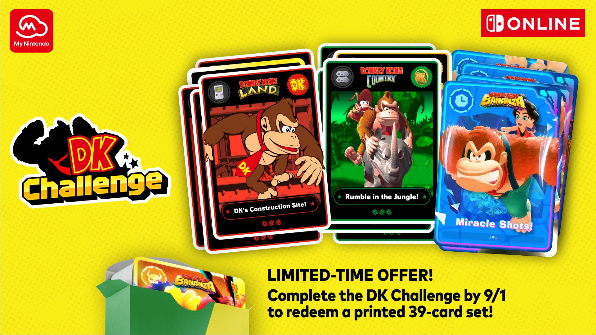 Nintendo reveals physical reward for completing the DK Challenge Nintendo reveals physical reward for completing the DK Challenge