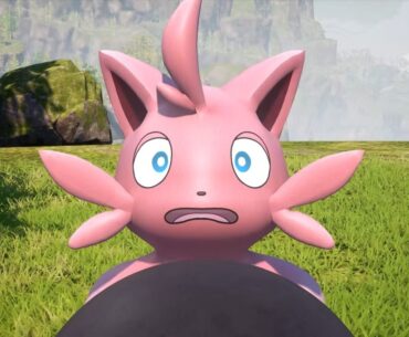 Palworld Pal with shocked expression