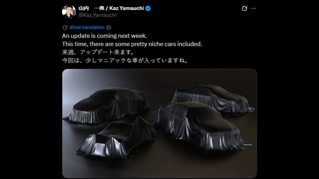 Gran Turismo 7 August 2026 update Kaz