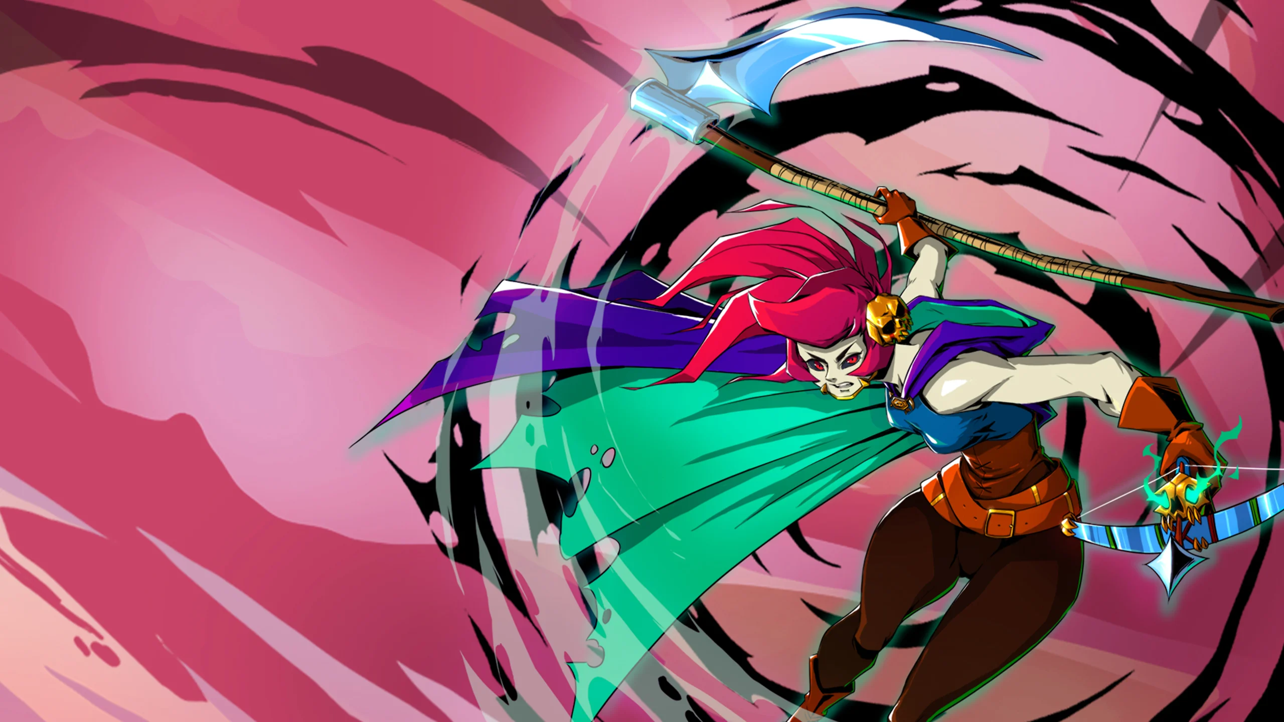 Grim Trials Artwork of the scythe-wielding protagonist, one of the RPGs Coming This Week