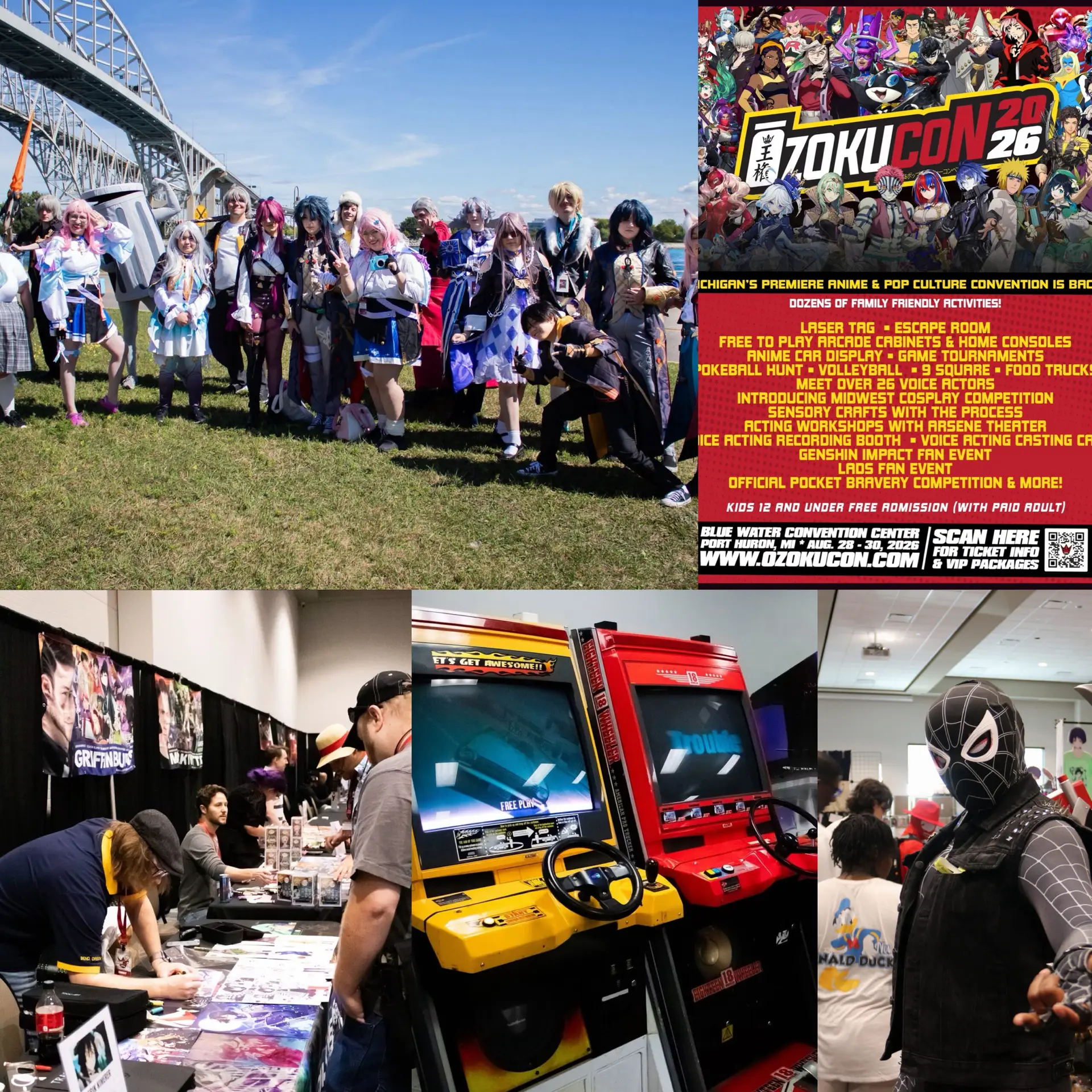 Ozokucon Brings Three Days of Anime, Gaming, Cosplay and More Than 25 Voice Actors This Month – Metro Detroit News Ozokucon Brings Three Days of Anime, Gaming, Cosplay and More Than 25 Voice Actors This Month – Metro Detroit News