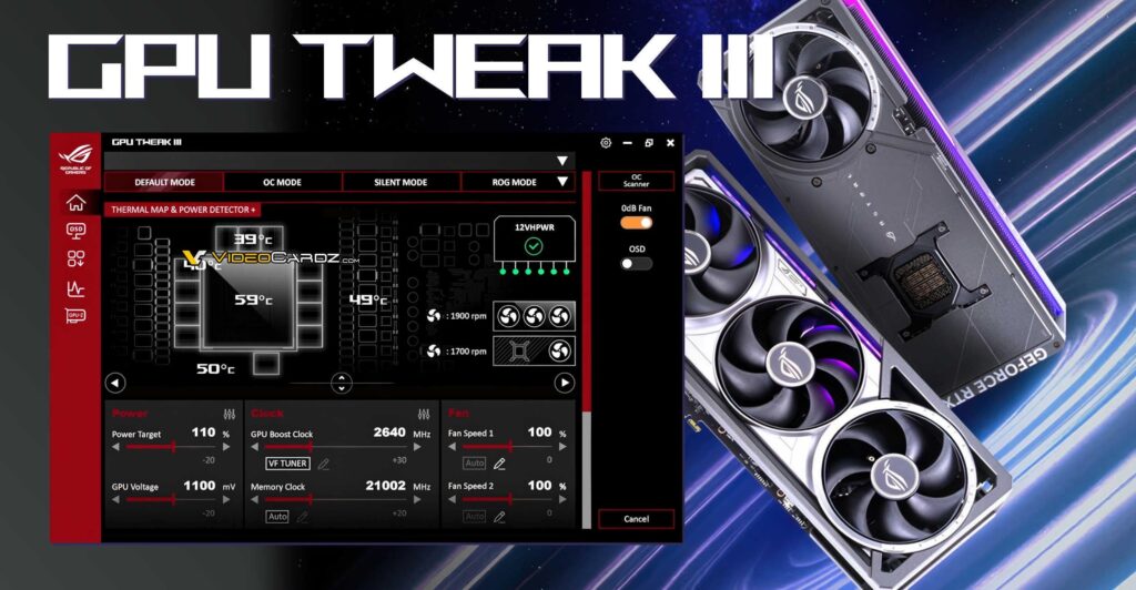 ASUS GPU Tweak III update improves RTX 5090 power connector monitoring