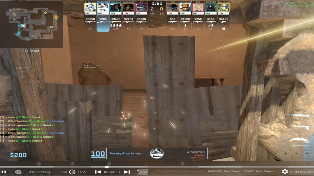 One tap. (24s for my POV)