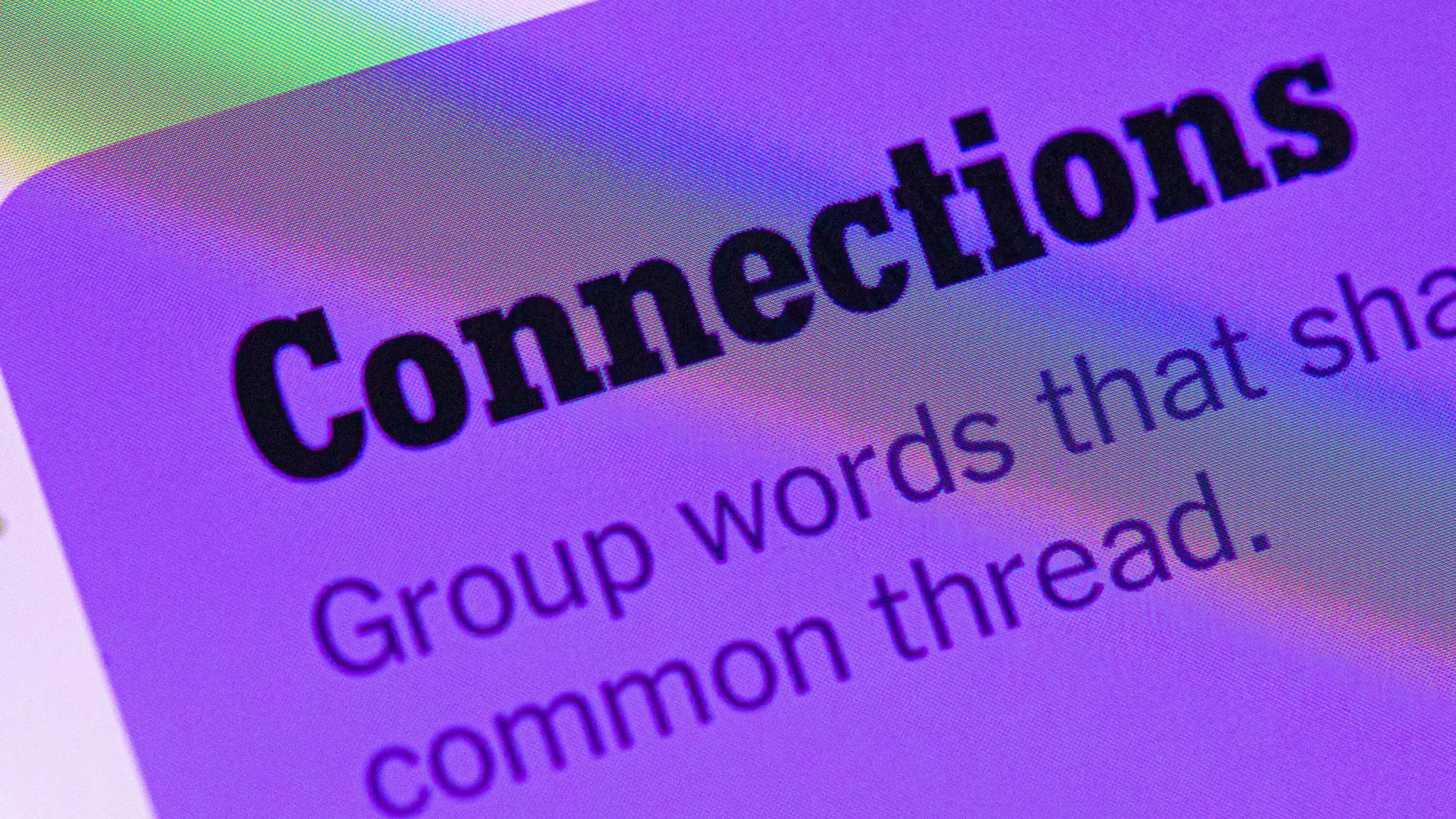 Today’s NYT Connections Hints and Answers for Aug. 7, #1153 Connections puzzle logo