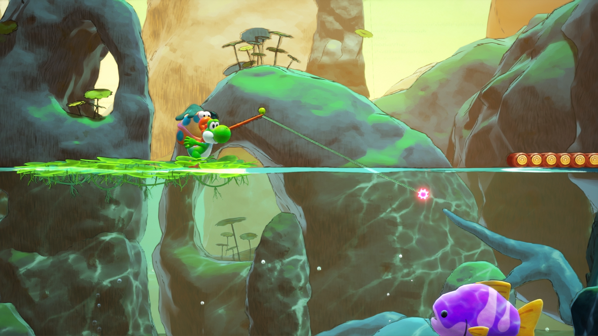 Mario lore in Yoshi and the Mysterious Book
