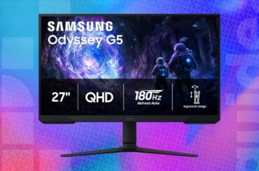 Samsung's budget-friendly 27" Odyssey G5 QHD gaming monitor is back at its best price again on Amazon