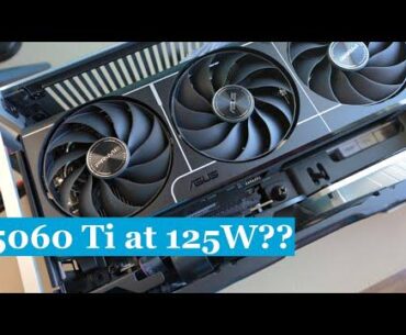 what do you think about this undervolt for 5060ti 16gb? (video)