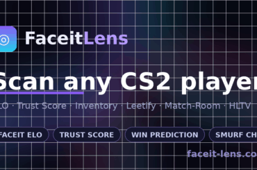 Built a small tool called FACEIT Lens – would love to get your feedback!