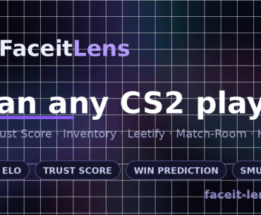 Built a small tool called FACEIT Lens – would love to get your feedback!