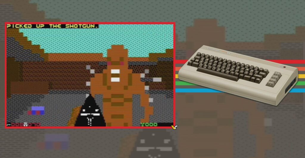 Doom is now running on a Commodore 64