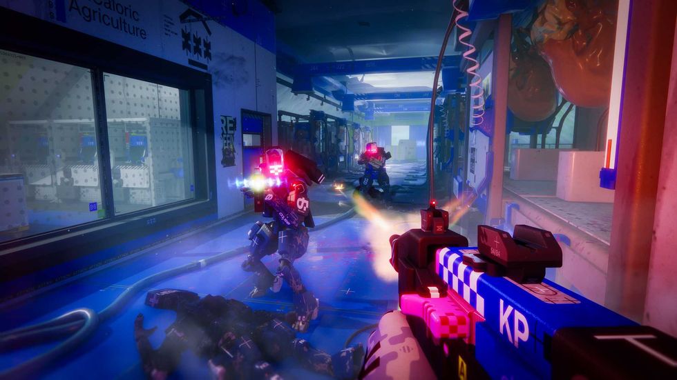 An official screenshot of Marathon gameplay