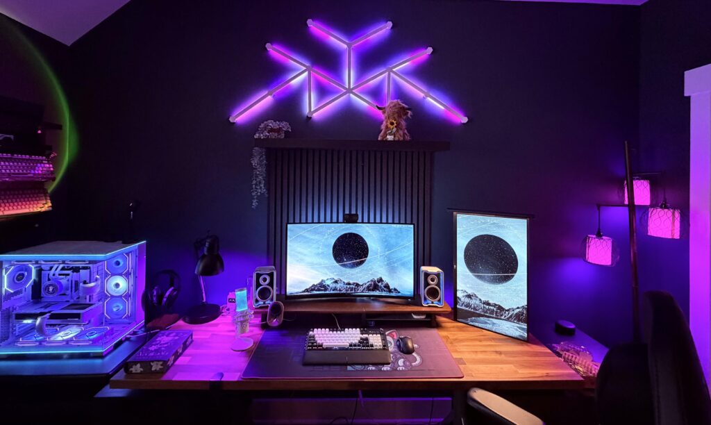 My wife’s new set up