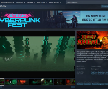 The demo of my indie game, which I’ve been developing by myself for several months, is taking part in the Steam Cyberpunk Fest today. Maybe someone will enjoy a cyberpunk retro survival horror.