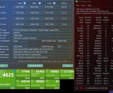 dual rank Hynix m die 64GB + 9950X3D; do y’all think I’m near the ceiling for 6000mhz?