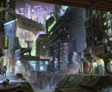 What is the most extreme cyberpunk dystopia you’ve seen?