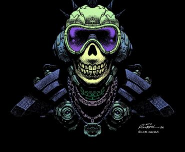 Skeletrance is one of the highest-grossing genres in Neo-Saires (Art by Martínez Ruppel)