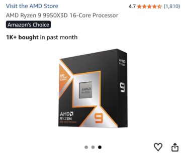 🤔Thinking switching from 9850X3d to this badboy 9950X3d 💪🏻
