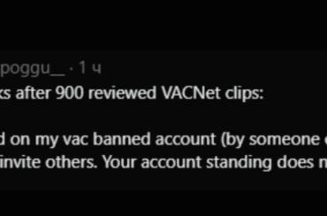 VAC banned accounts can get invited to OW 2.0