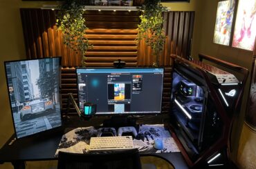 Just a simple gaming setup.