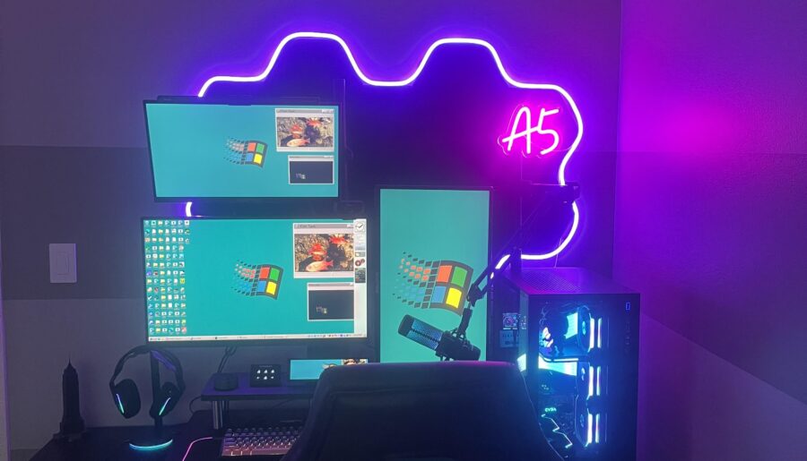 New house=new setup