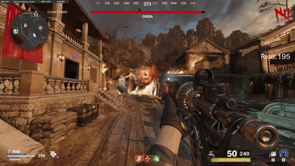 Round 5 Firebase Z Easter Egg