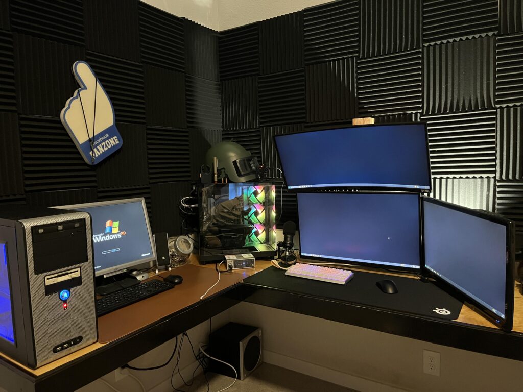 still waiting on some RGB stuff for my main build but I think it’s looking pretty clean