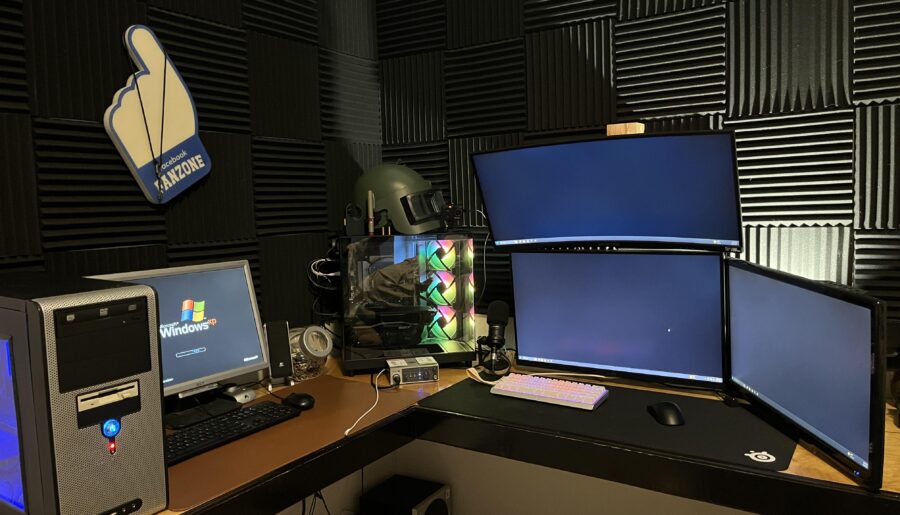 still waiting on some RGB stuff for my main build but I think it’s looking pretty clean