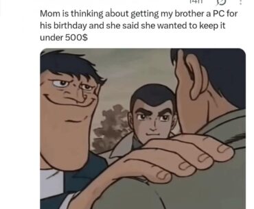 At this point we’re shopping for a PS4