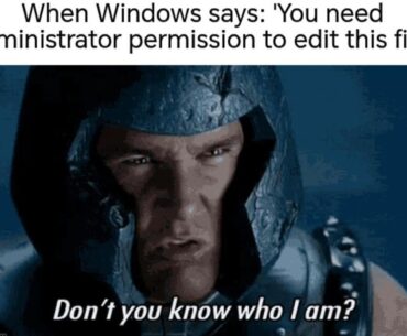 I own you