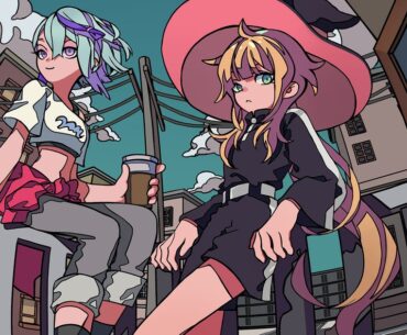 Manage a cafe by day, go to bed and fight in your dreams in a world without sleep by night in Hips N Noses
