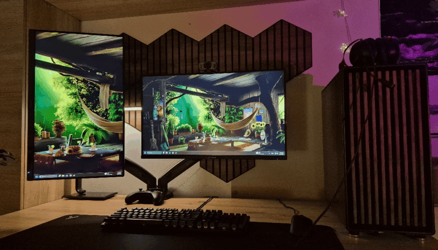 My gaming setup