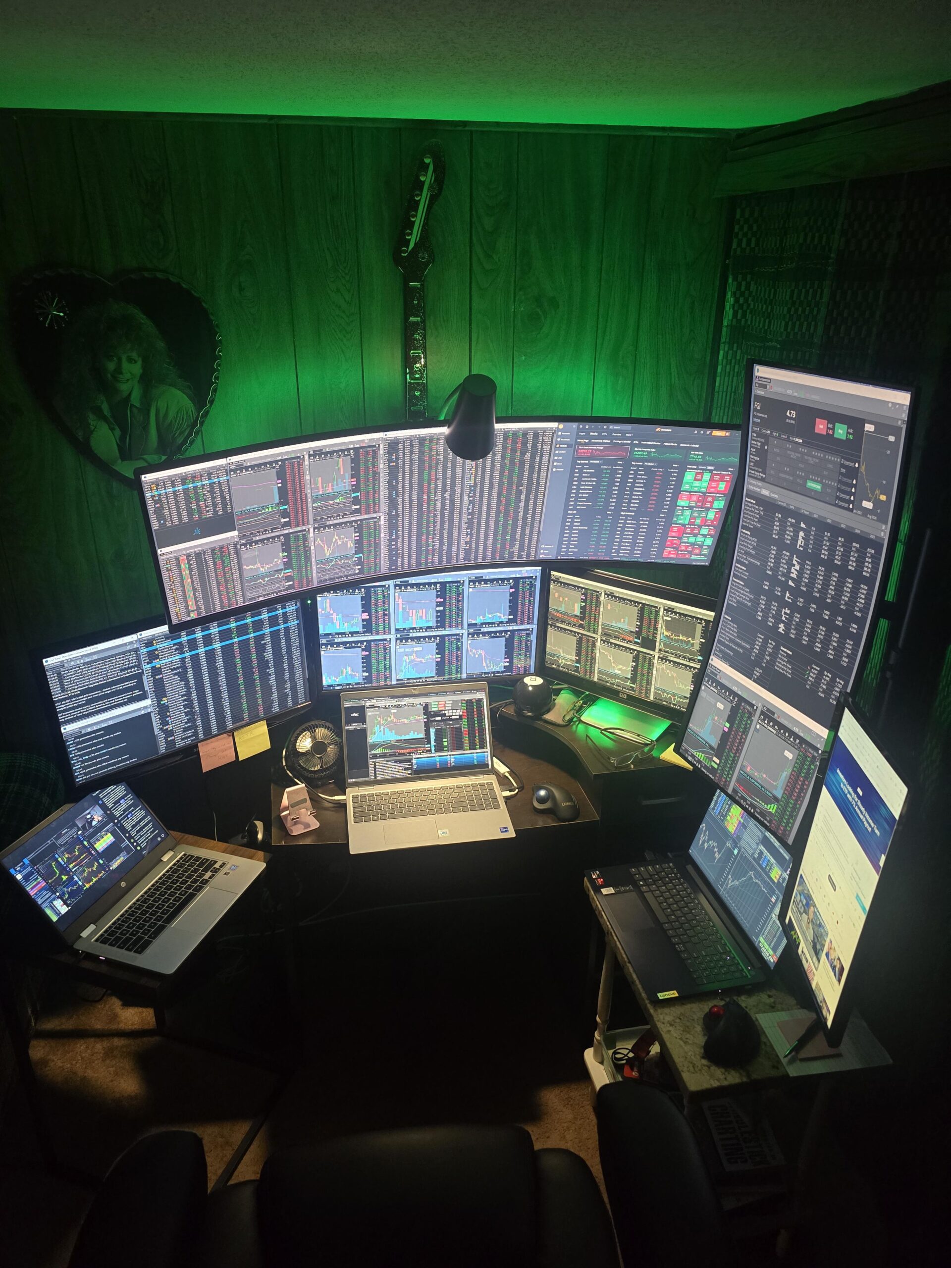 Finally Finished My Trading Battlestation Finally Finished My Trading Battlestation