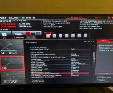 Help with RAM Timings