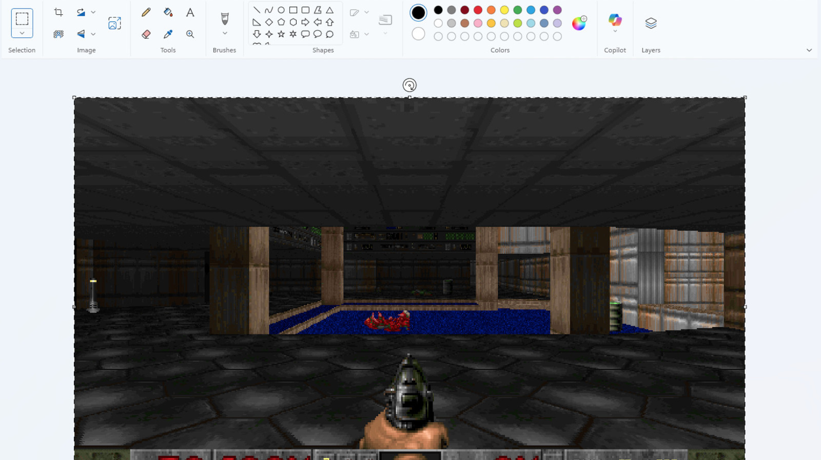 Can MS Paint Run Doom? (Yes) Can MS Paint Run Doom? (Yes)
