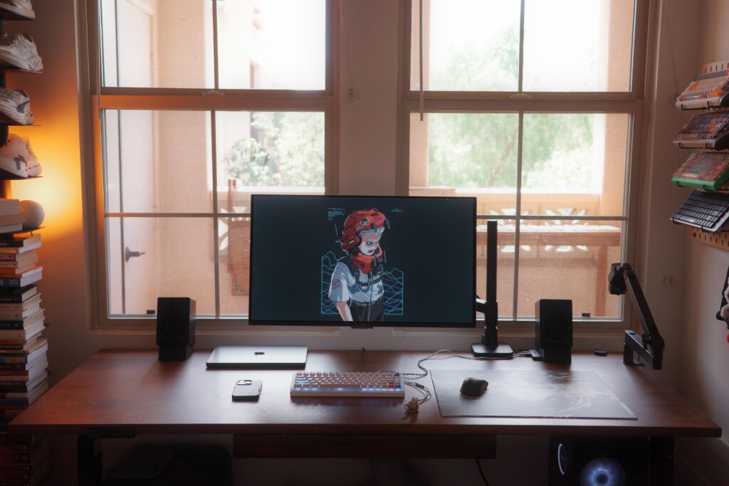 Very happy with my new hybrid work/gaming setup Very happy with my new hybrid work/gaming setup