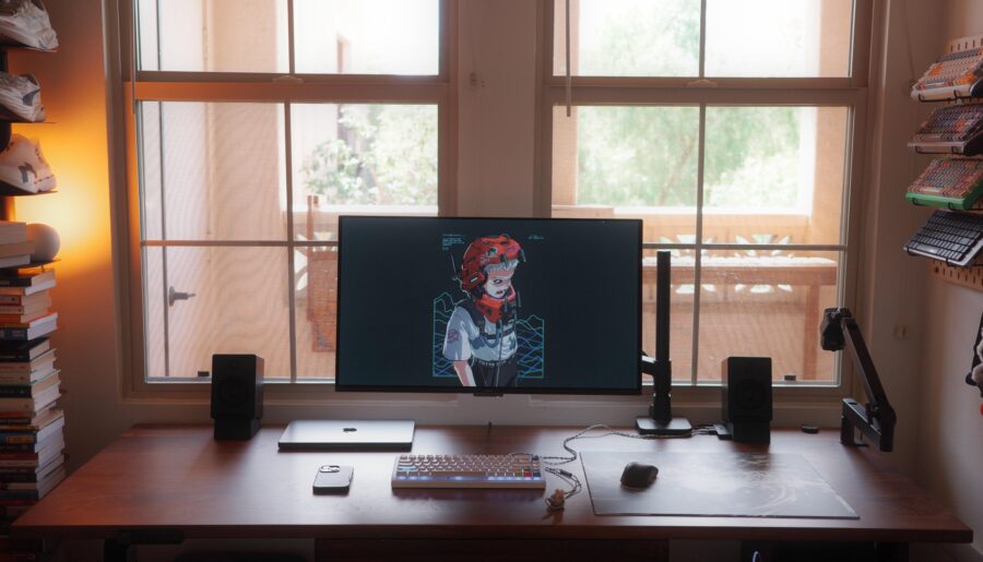 Very happy with my new hybrid work/gaming setup