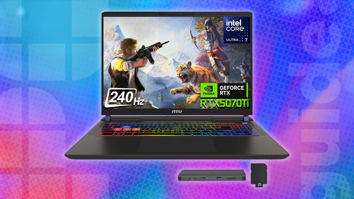 Amazon discount coupon knocks premium RTX 5070 Ti gaming laptop down a notch Amazon discount coupon knocks premium RTX 5070 Ti gaming laptop down a notch