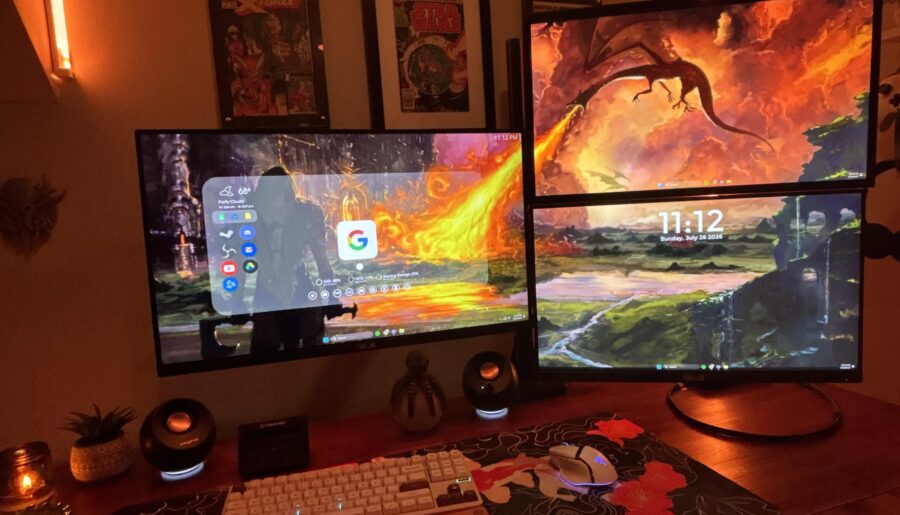 My ever changing battlestation