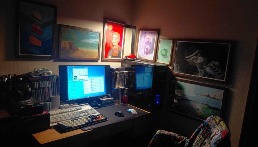 my pc setup as of today