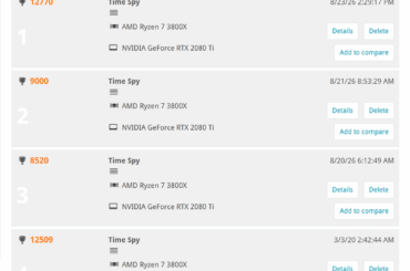 Update on my 8500 TimeSpy score with my Gigabyte Windforce 2080 Ti. I repasted it and it's fixed! (for the most part)