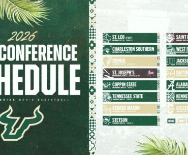 South Florida Men’s Basketball Announces 14-Game Non-Conference Schedule