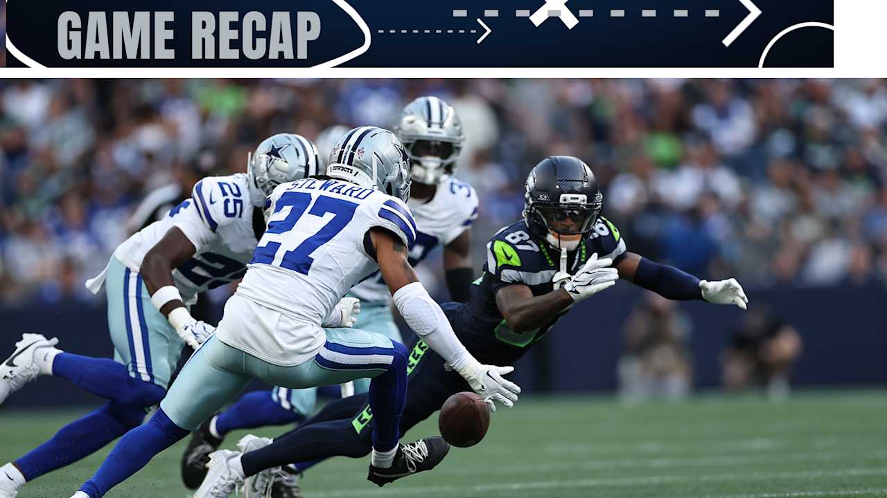 Game Recap: Cowboys defeat Seattle, 17-7 Dallas Cowboys logo