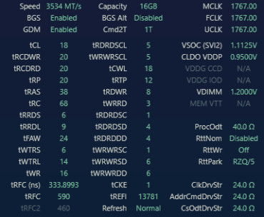 SAFE TIMINGS FOR DDR4 MICRON REV R 3200mhz cl 16