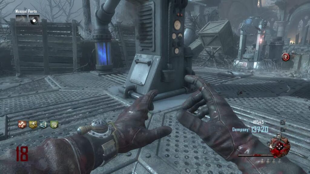 What exactly is this thing on Dempsey’s wrist?