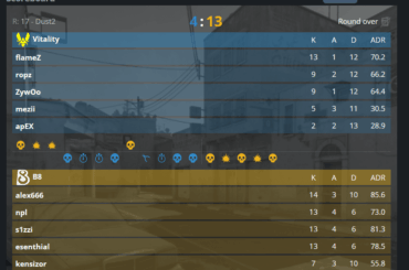B8 beat Vitality and advance to playoffs