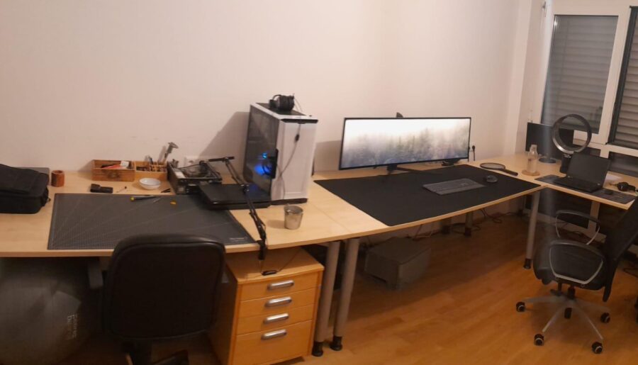 I need more desk space.
