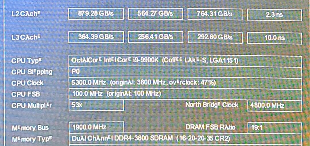 i9 9900k Maxed out on Z370