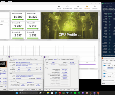 Scored 11,309 points on 3Dmark CPU Profile Max Threads with the 9850X3D using ZenStates. I don't understand where this performance is coming from.