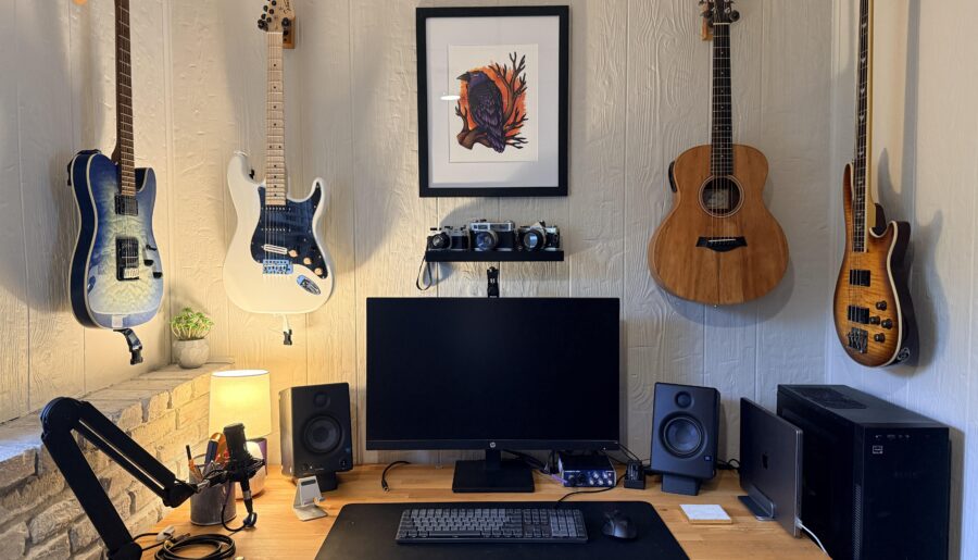 My WFH + Songwriting + Photo Editing + Gaming station.